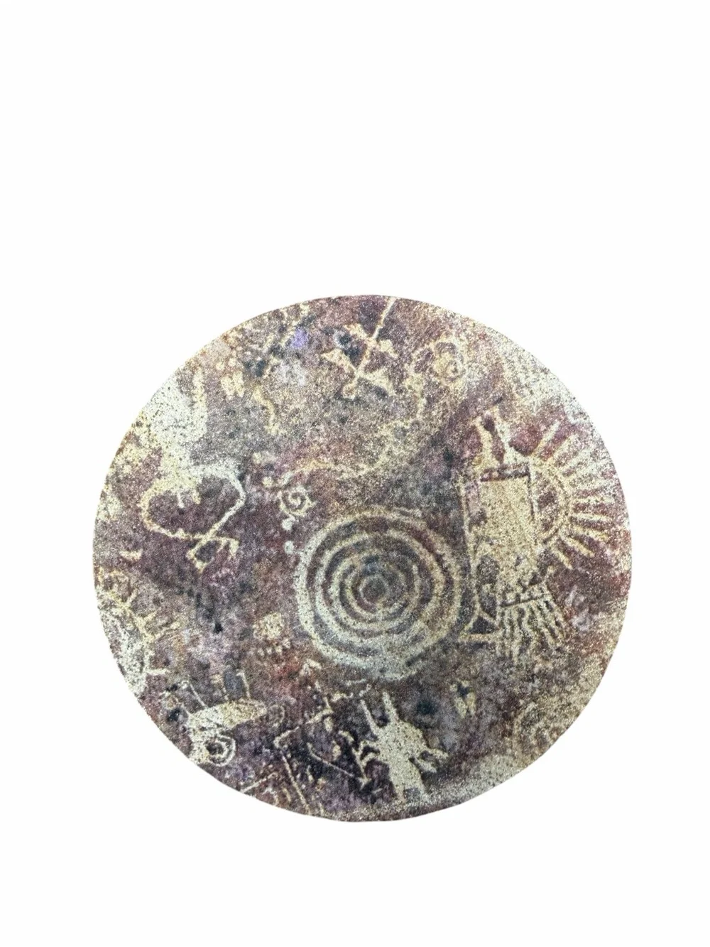 Thirsty stone Drink Coasters Bar Set of 4 Southwest Native American Design 4